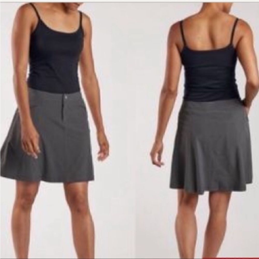 TITLE NINE NIMBLENE SWINGTASTIC SIZE 2 GRANITE GRAY SKORT